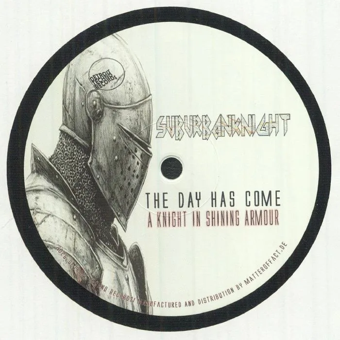 Обратная сторона обложки — SUBURBAN KNIGHT — A Knight In Shining Armour
