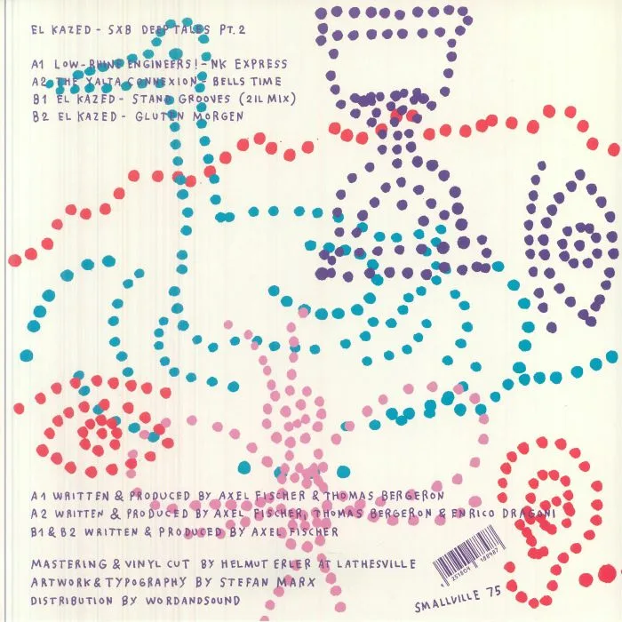Back cover — EL KAZED / LOW RHINE ENGINEERS! / THE YALTA CONNEXION — SXB Deep Tales Pt 2