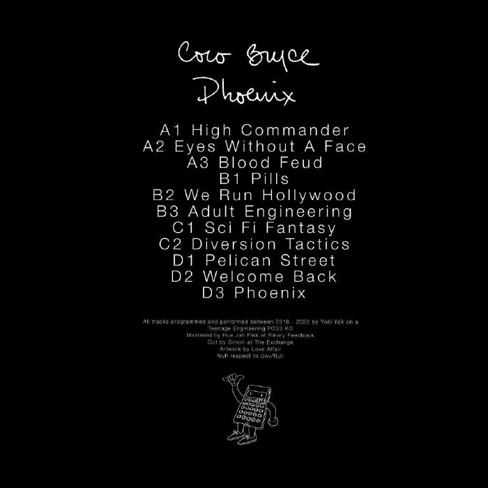 Back cover — COCO BRYCE — Phoenix