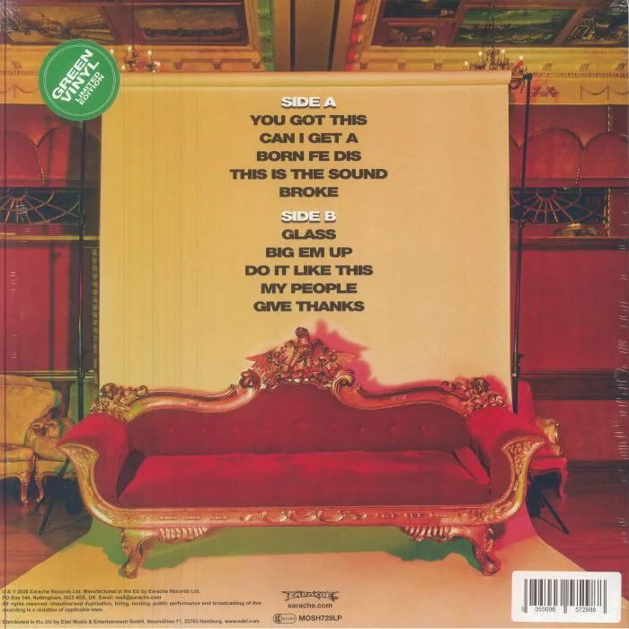 Back cover — SKINDRED — You Got This