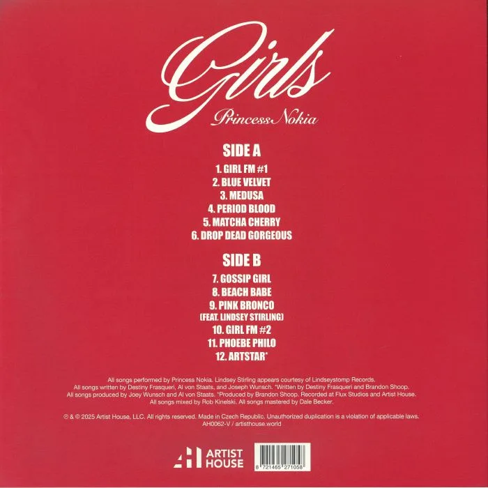 Back cover — PRINCESS NOKIA — Girls