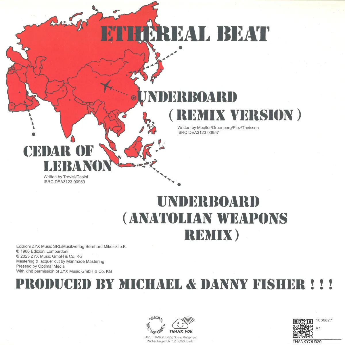 Back cover — Ethereal Beat — Underboard (Remix)