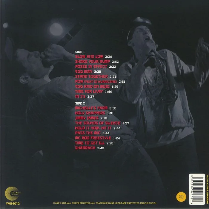 Back cover — BEASTIE BOYS — Stand Together