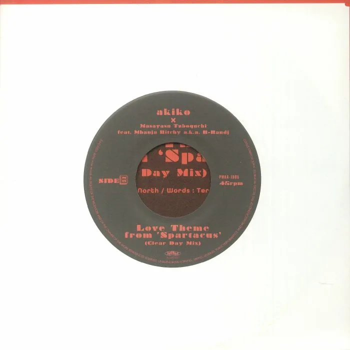 Back cover — AKIKO / MASAYASU TZBOQUCHI feat MBANJA RITCHY aka B Bandj — Funkin' For Jamaica