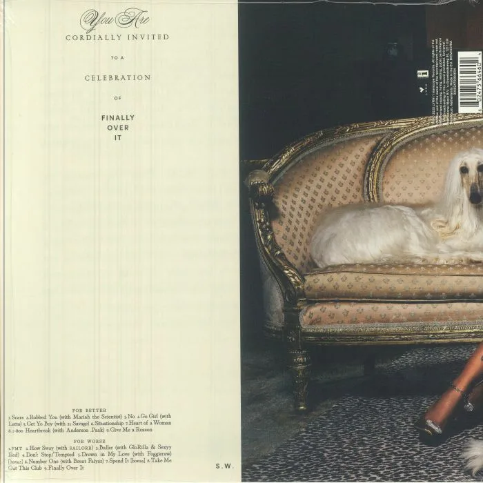 Back cover — Summer WALKER — Finally Over It