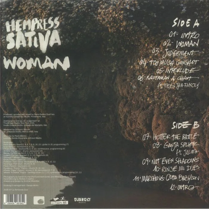 Обратная сторона обложки — HEMPRESS SATIVA — Woman