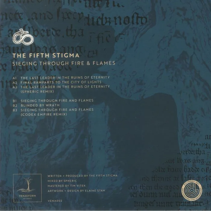 Back cover — FIFTH STIGMA. The — Sieging Through Fire & Flames