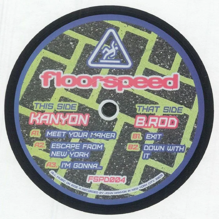 Front cover — KANYON / B ROD — FLOORSPEED 004