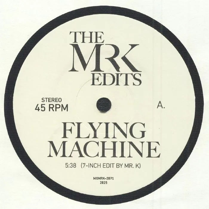 Front cover — The MR K EDITS — Flying Machine