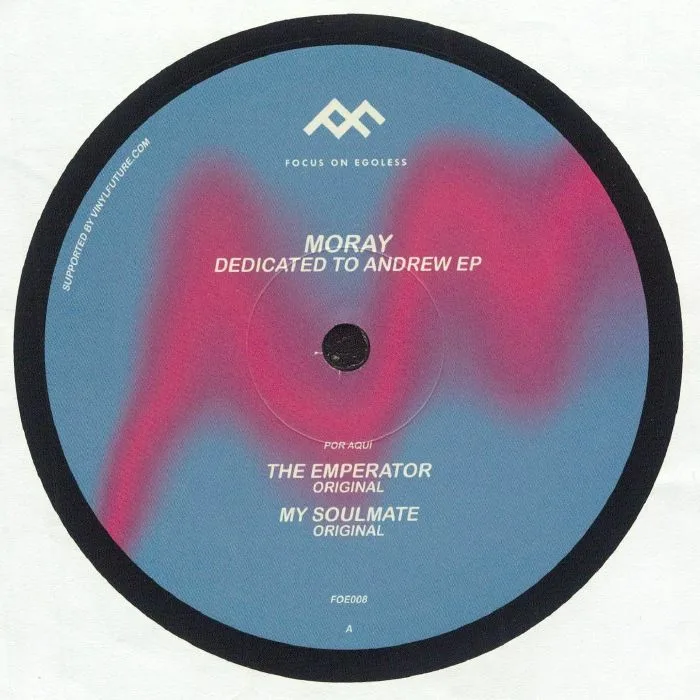 Front cover — MORAY — Dedicated To Andrew EP