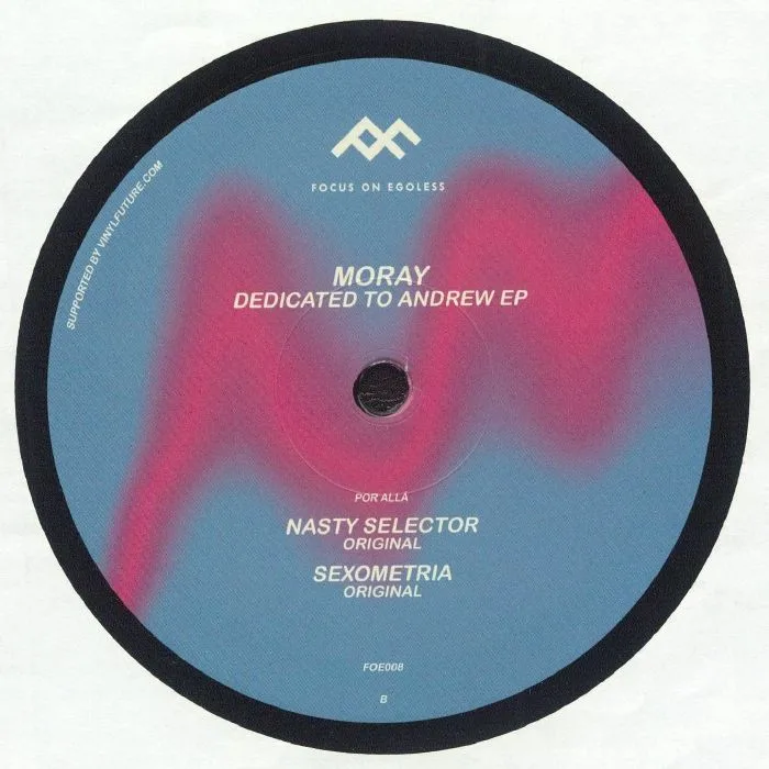 Back cover — MORAY — Dedicated To Andrew EP