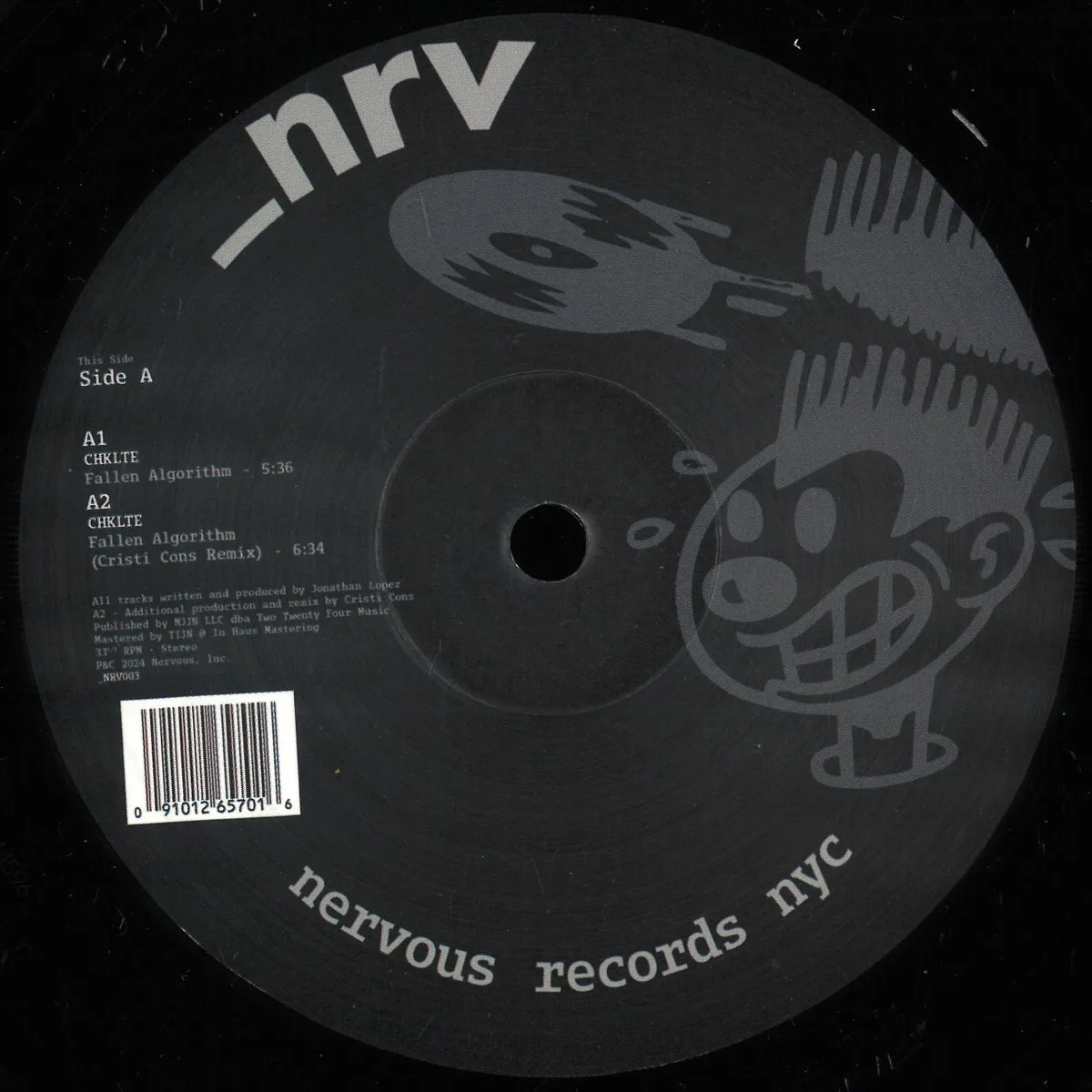 CHKLTE — NRV003 (Incl. Cristi Cons Remix)