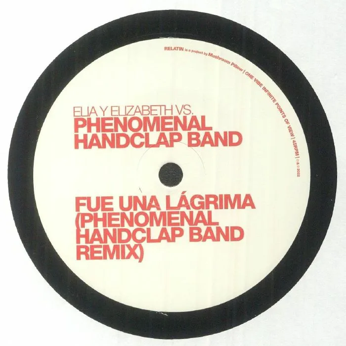 Front cover — PHENOMENAL HANDCLAP BAND / BUSCABULLA — Elia Y Elizabeth Vs Phenomenal Handclap Band