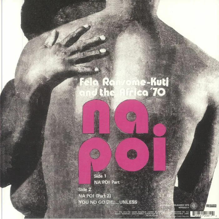 Обратная сторона обложки — Fela Ransome KUTI & THE AFRICA '70 — Na Poi