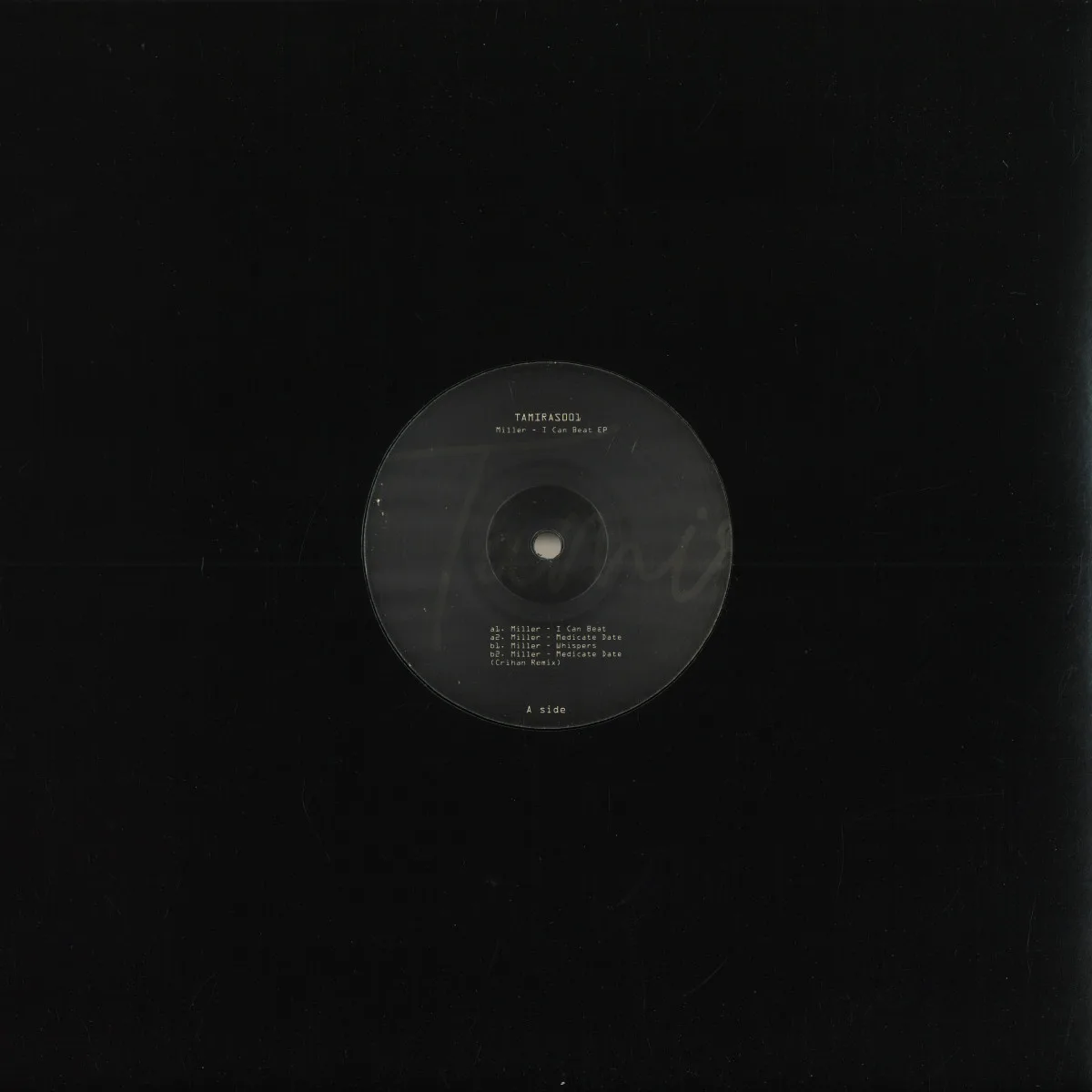 Back cover — Miller — I Can Beat EP