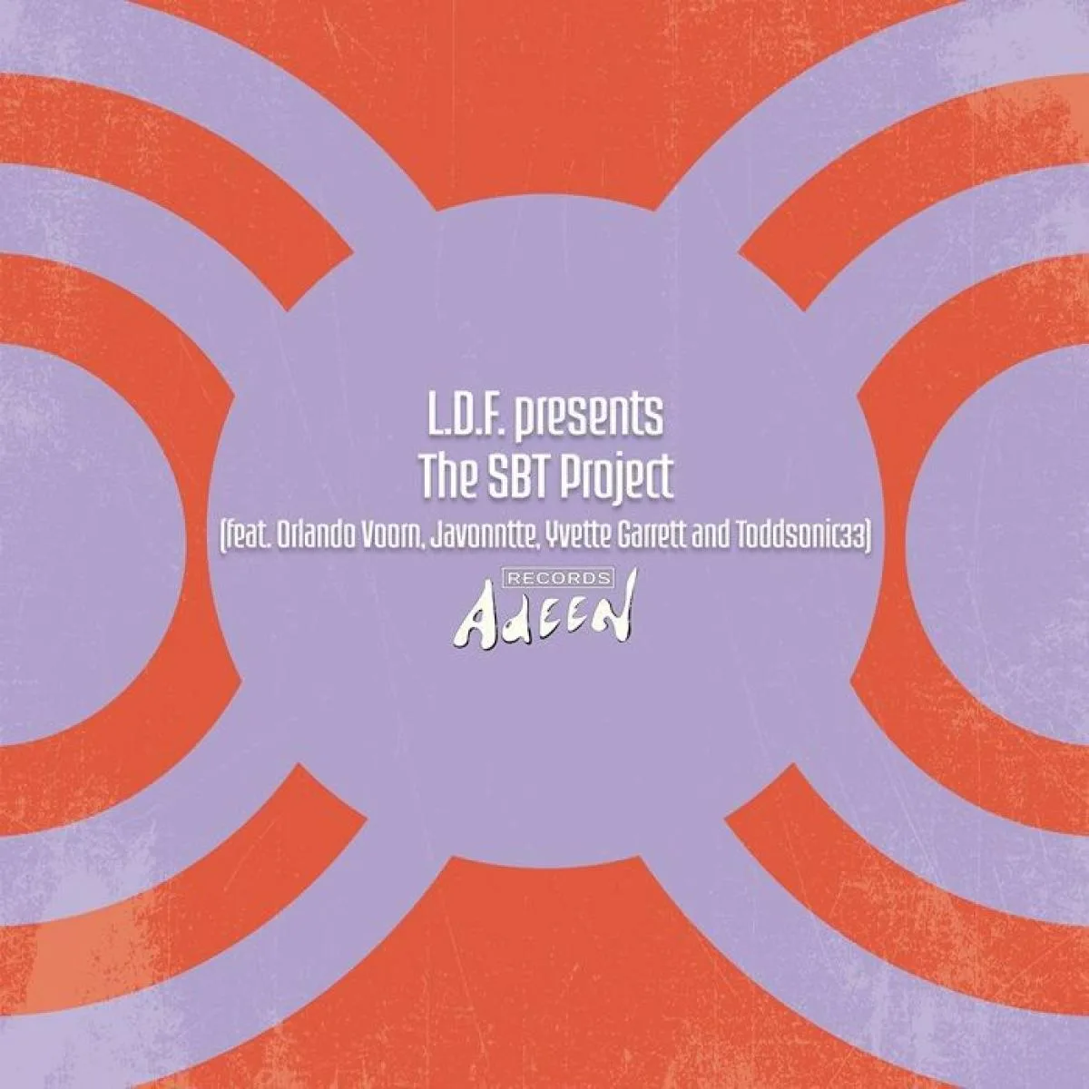 Лицевая сторона обложки — Ldf / Javonntte / Orlando Voorn — LDF presents The SBT Project
