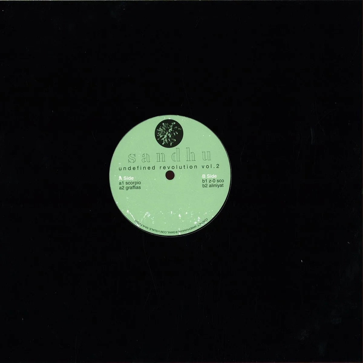 Back cover — Sandhu — Undefined Revolution Vol.2