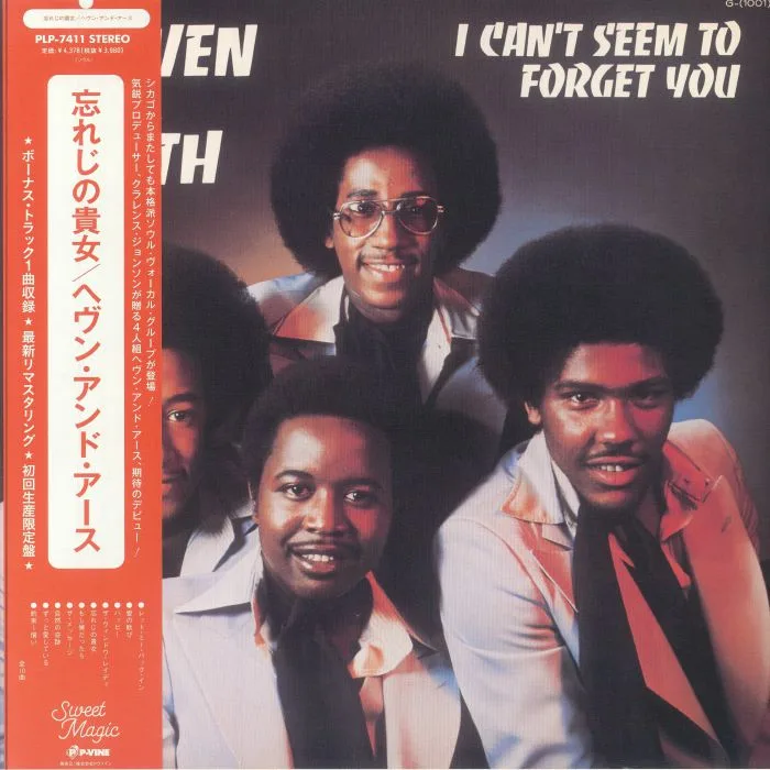 Front cover — HEAVEN & EARTH — I Can't Seem To Forget You (reissue)