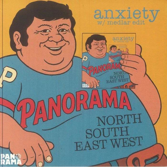 Front cover — North South East West — Anxiety (Medlar Edit) (7")