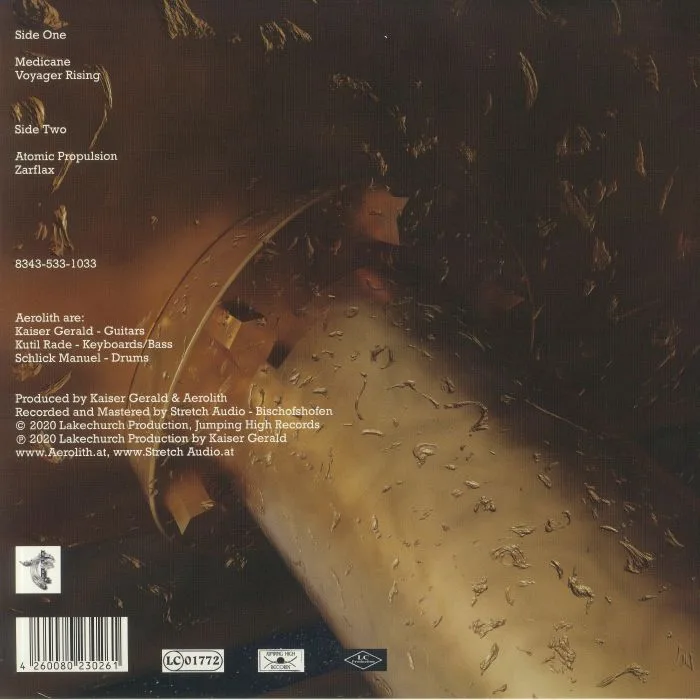 Back cover — AEROLITH — Megalorama Part I