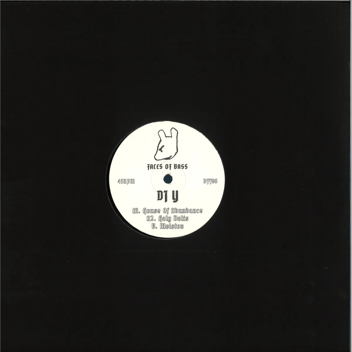 Back cover — Dj Y — Faces Of Bass 06