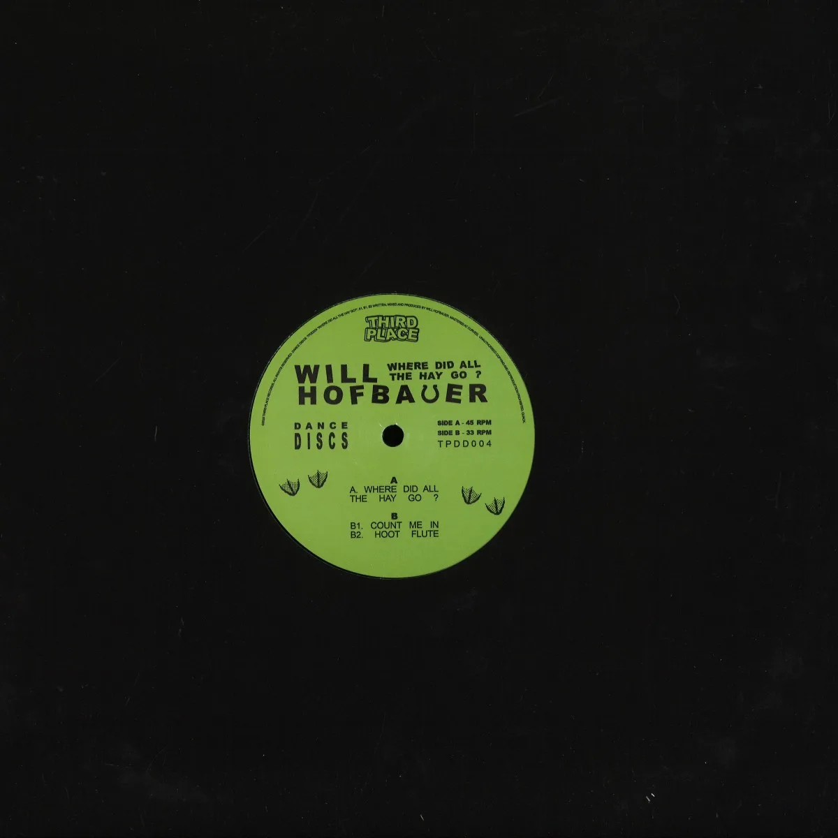 Обратная сторона обложки — Will Hofbauer — Where Did All The Hay Go?
