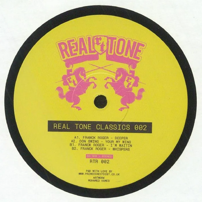 Back cover — Franck ROGER / DON SWING — Real Tone Classics 002