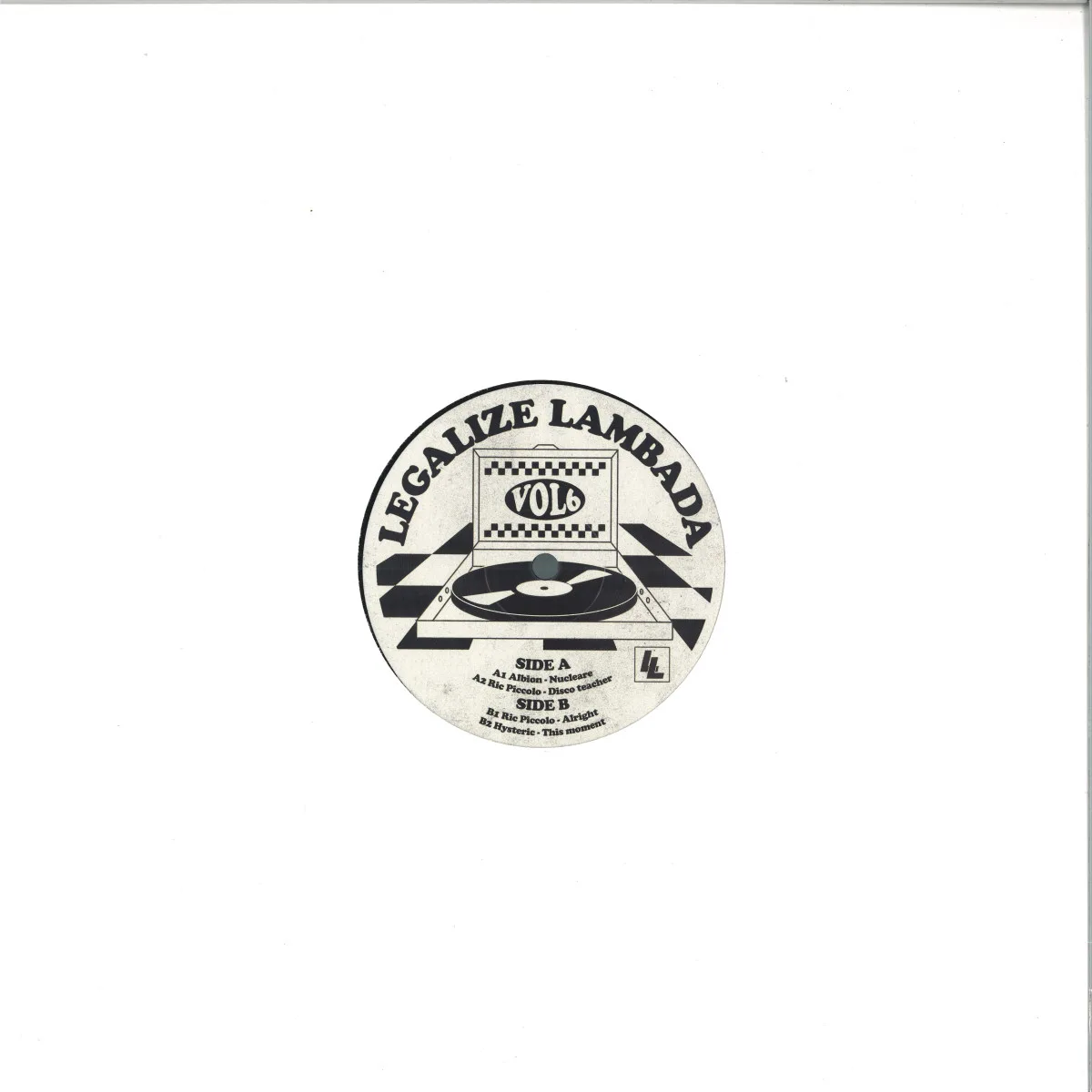 Обратная сторона обложки — Albion/Hysteric/Ric Piccolo — Legalize Lambada Vol. 6