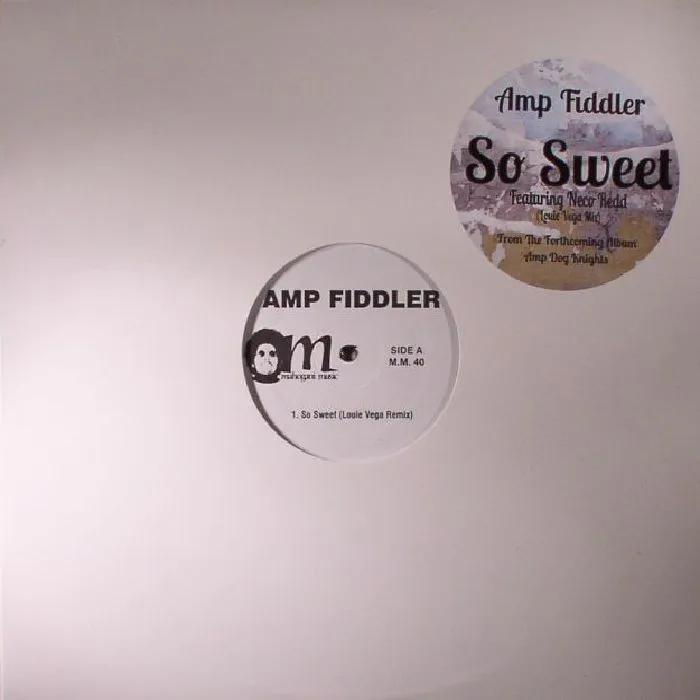 Лицевая сторона обложки — AMP FIDDLER feat NECO REDD — So Sweet