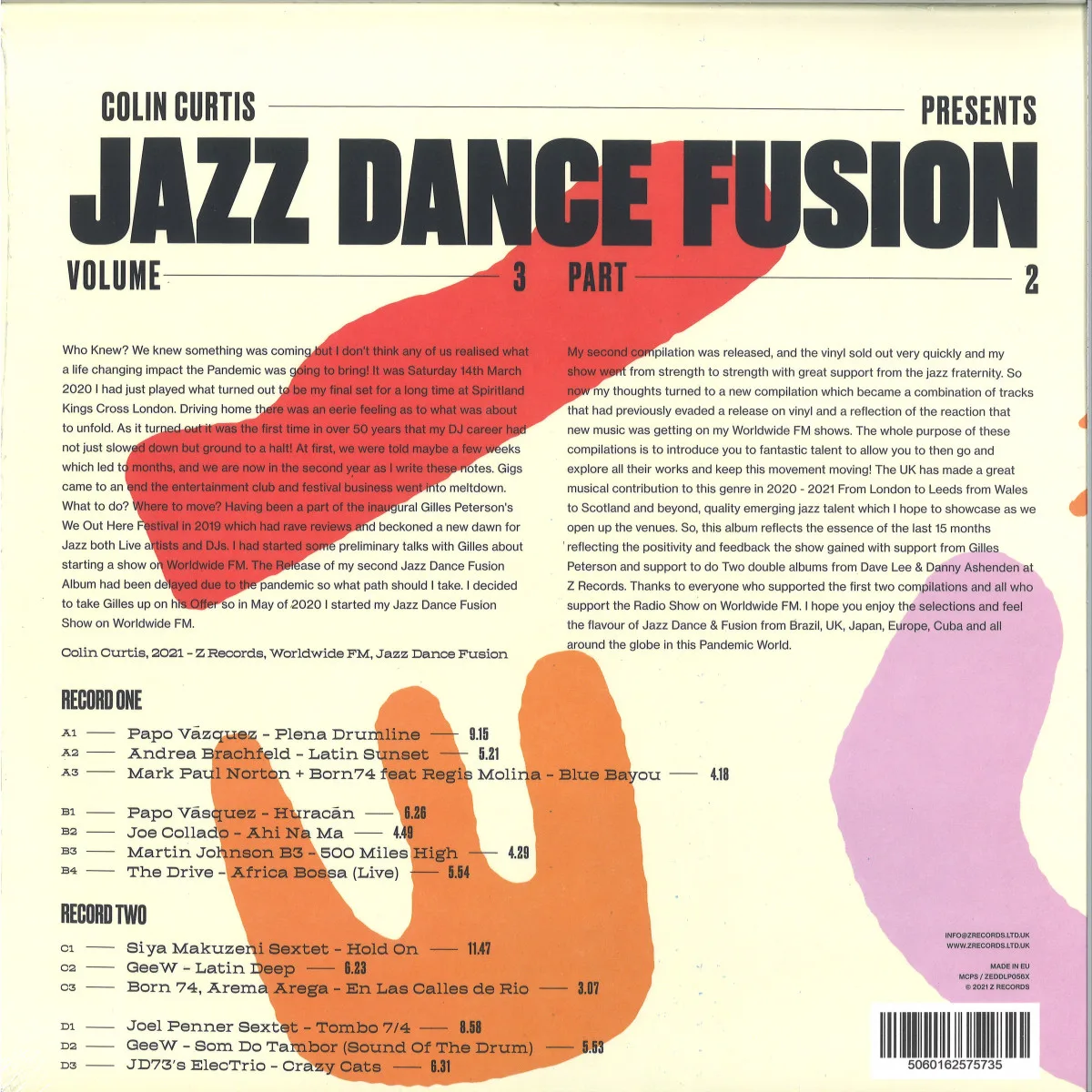 Back cover — Various — Colin Curtis presents Jazz Dance Fusion Vol.3 Pt.2