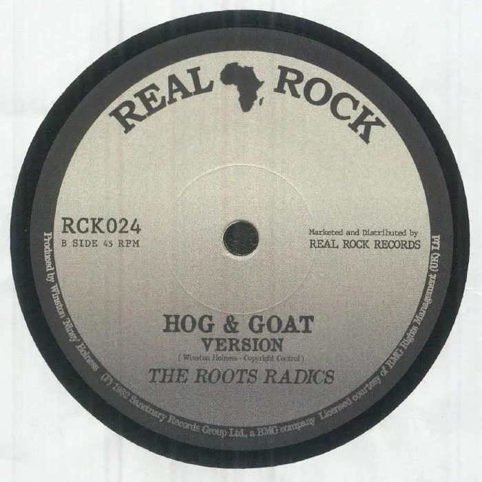 Обратная сторона обложки — Don CARLOS / ROOTS RADICS — Hog & Goat