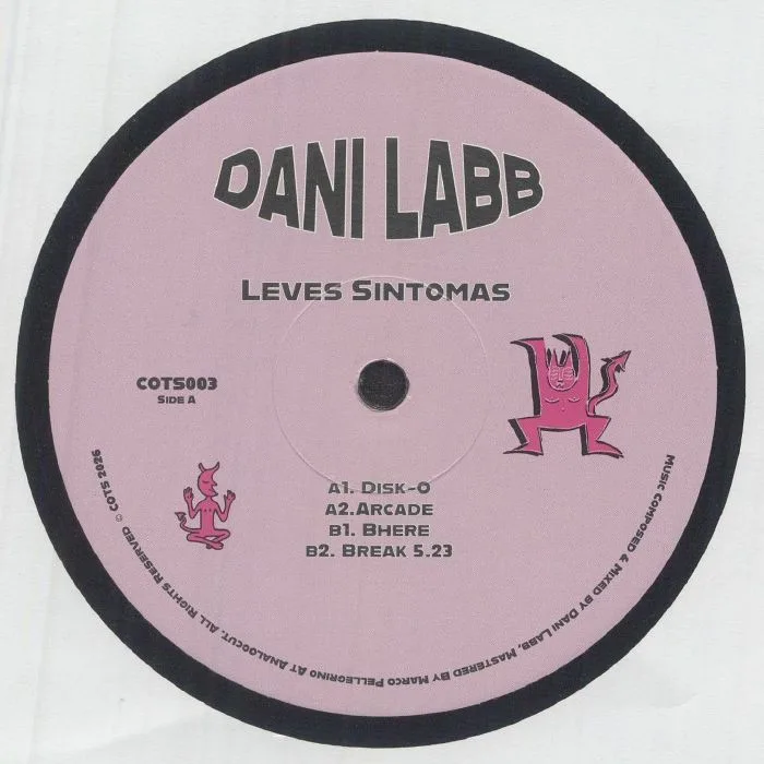 Лицевая сторона обложки — Dani LABB — Leves Sintomas