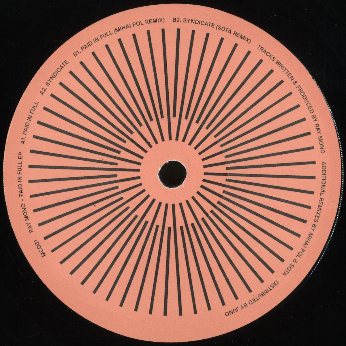 Ray Mono — Paid In Full EP