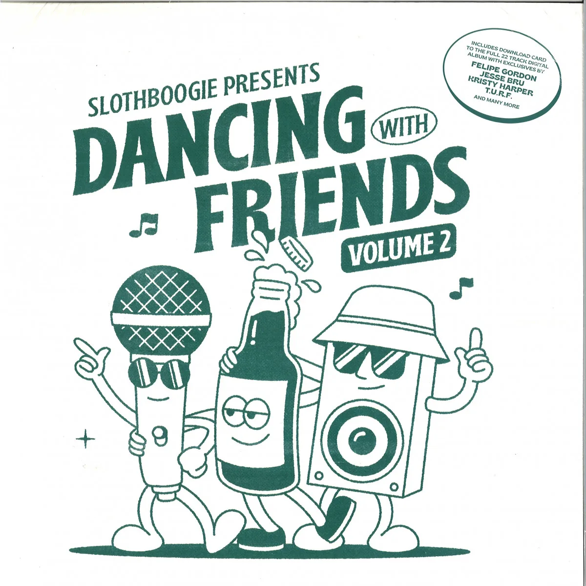 Various — Dancing With Friends Vol.2 (2x12")