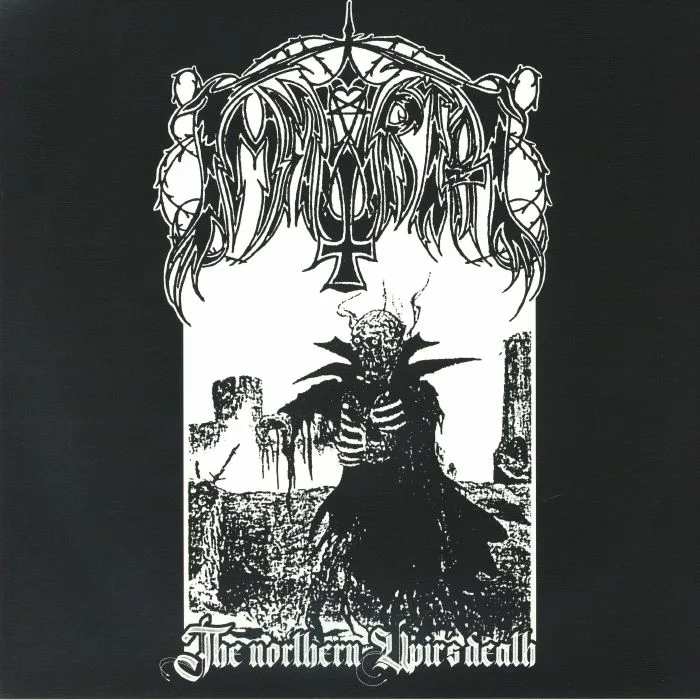 Лицевая сторона обложки — IMMORTAL — The Northern Upir's Death