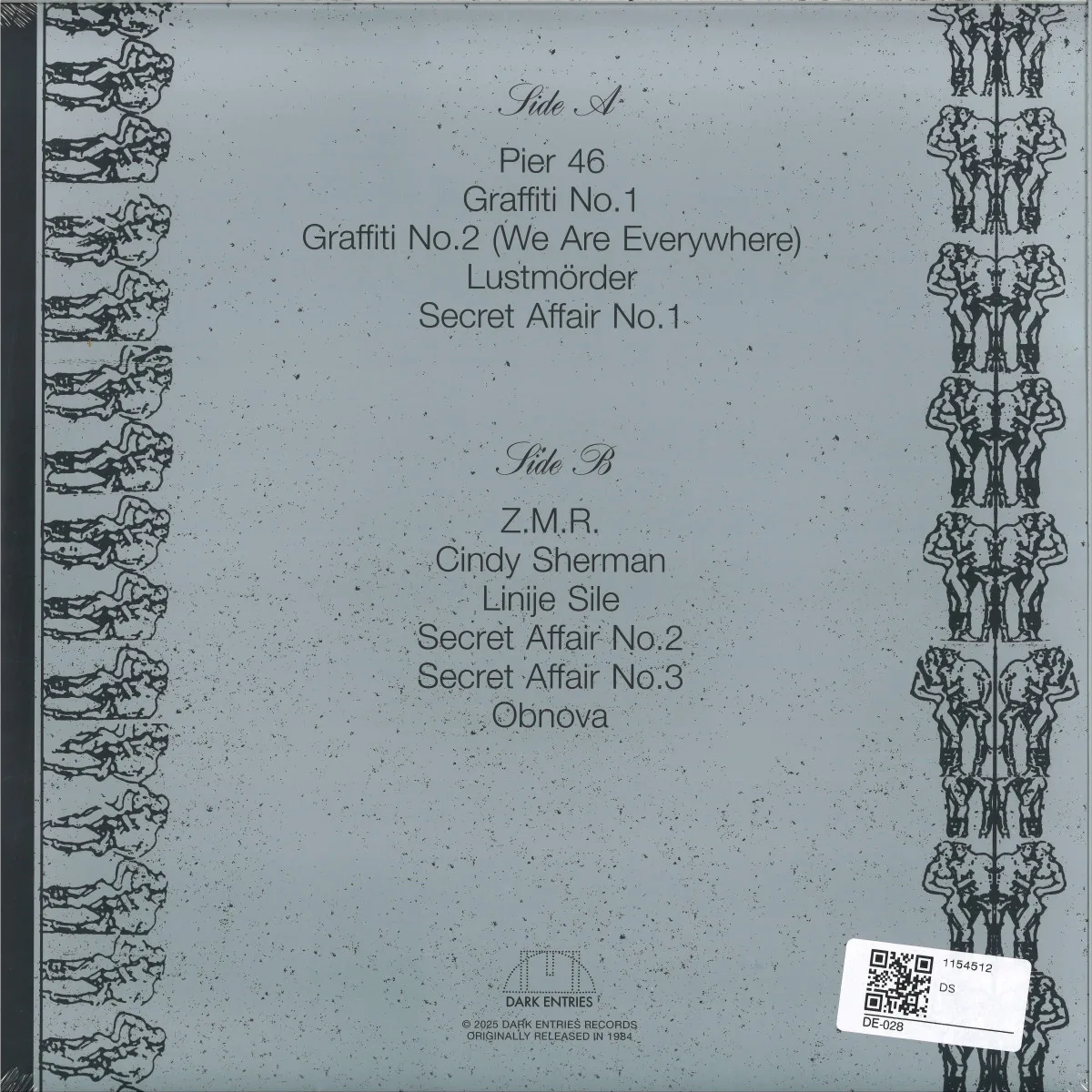 Back cover — Borghesia — Clones