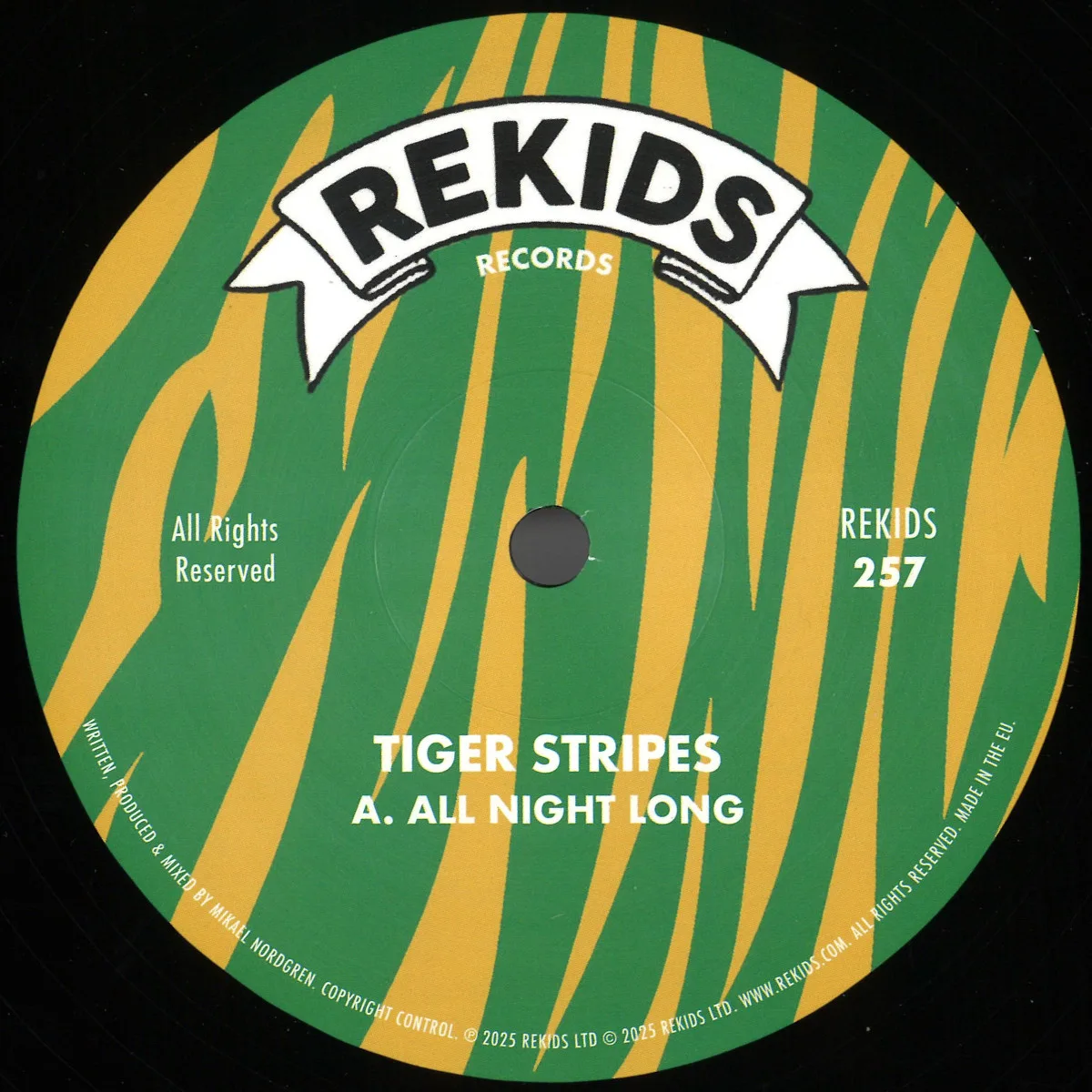 Tiger Stripes — All Night Long