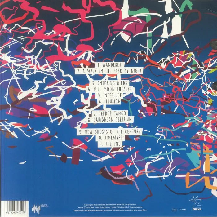 Back cover — MONIKA ROSCHER BIGBAND — Of Monsters & Birds (reissue)