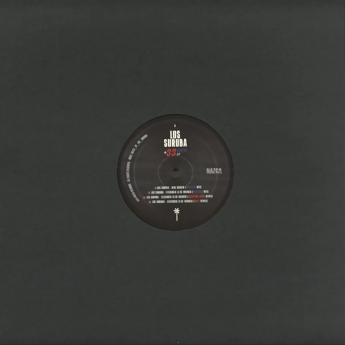 Обратная сторона обложки — Los Suruba — +33 Vinyl EP