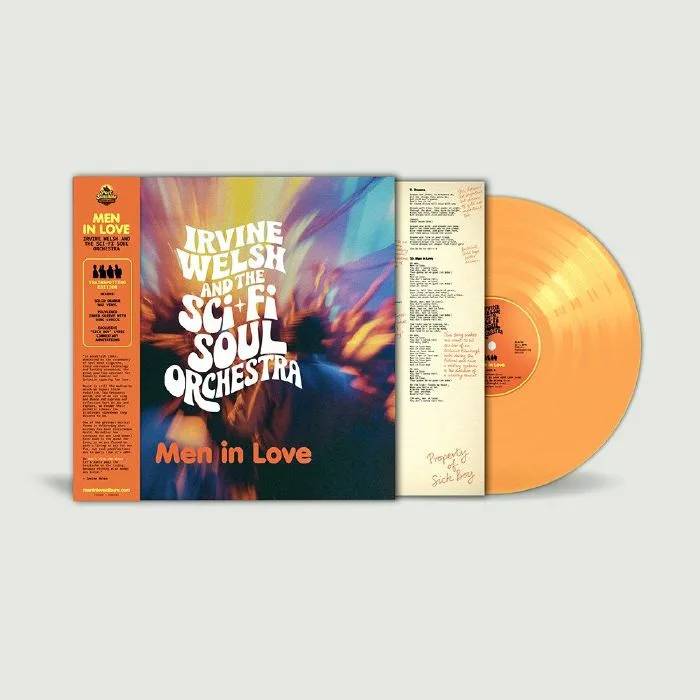 Лицевая сторона обложки — Irvine WELSH / THE SCI FI SOUL ORCHESTRA — Men In Love (Trainspotting Edition)