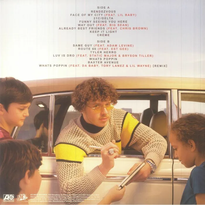 Back cover — Jack HARLOW — That's What They All Say