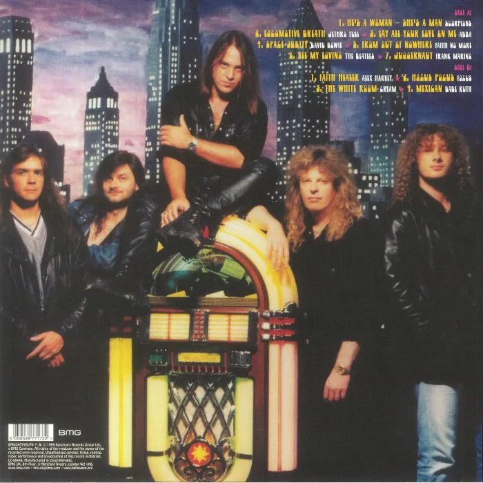 Обратная сторона обложки — HELLOWEEN — Metal Jukebox