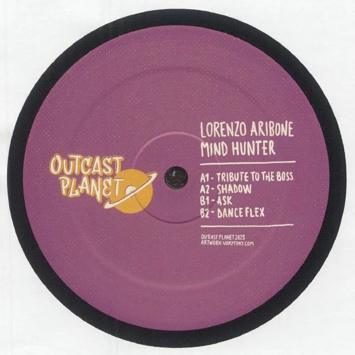Обратная сторона обложки — Lorenzo ARIBONE — Mind Hunter EP