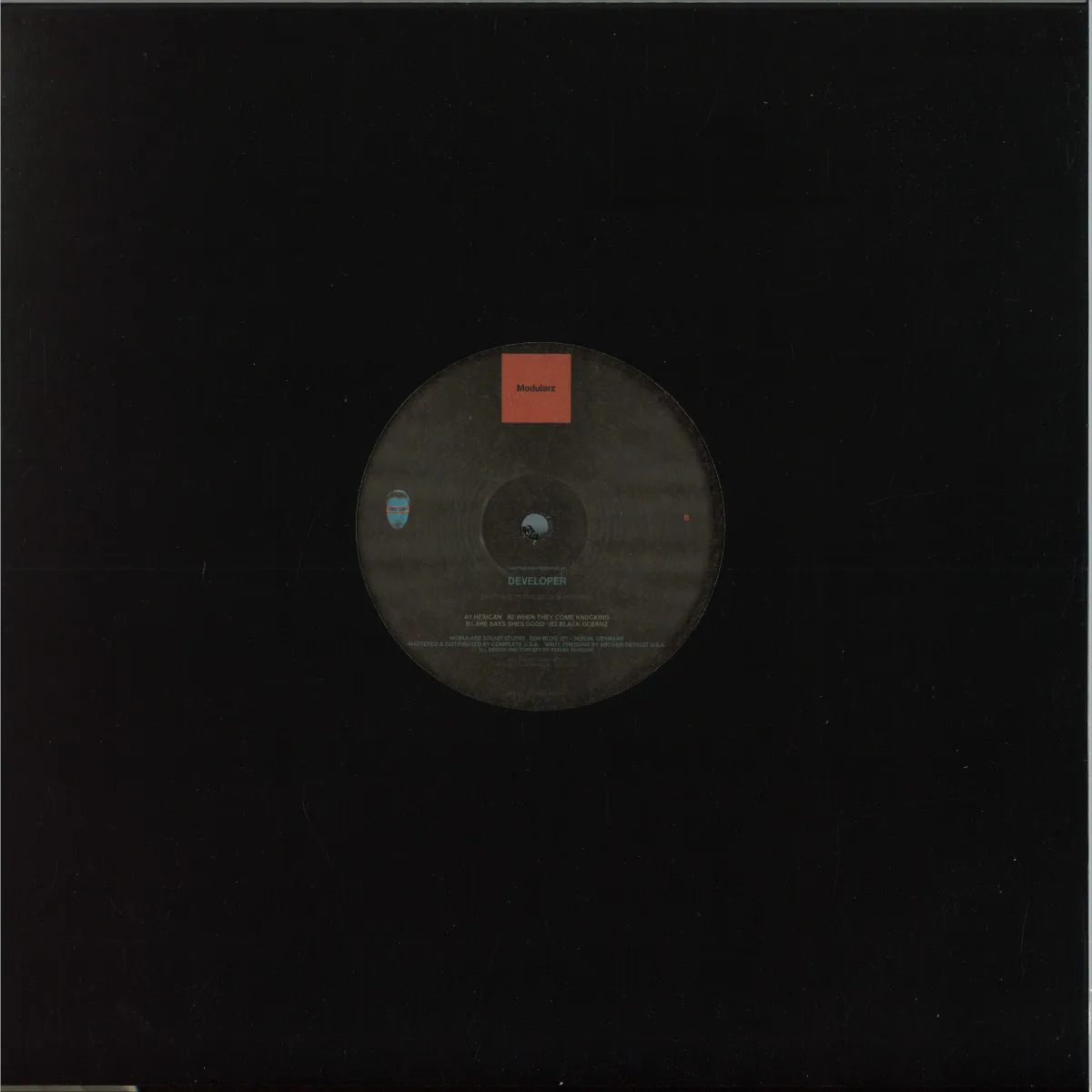 Back cover — DEVELOPER — Rhythms Translated in Vostron