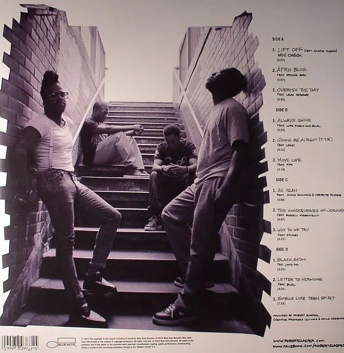 Back cover — ROBERT GLASPER EXPERIMENT — Black Radio