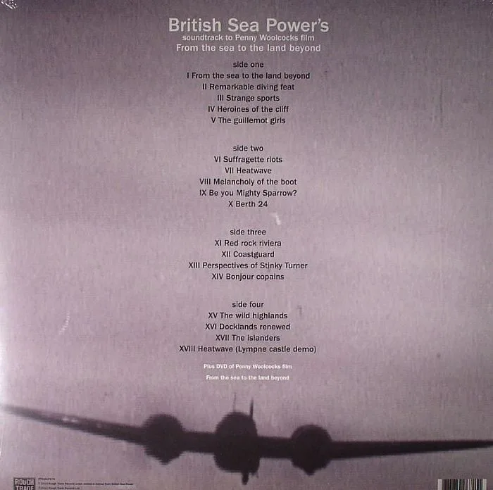 Back cover — BRITISH SEA POWER — From The Sea To The Land Beyond