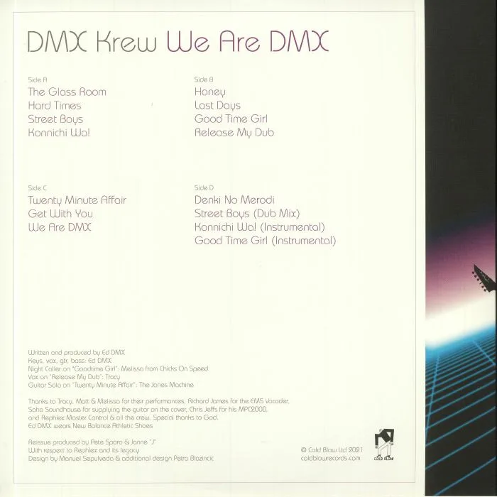 Обратная сторона обложки — DMX KREW — We Are DMX (reissue)
