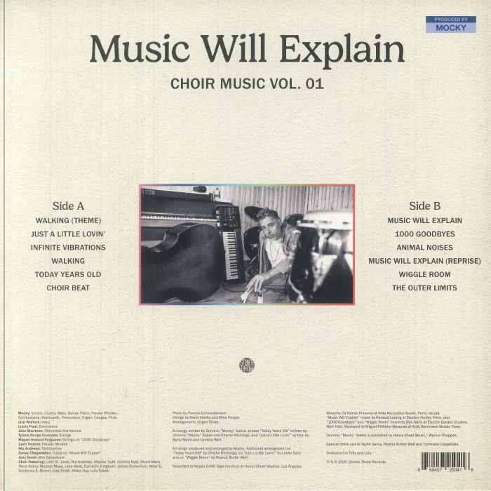 Обратная сторона обложки — MOCKY — Music Will Explain: Choir Music Vol 1