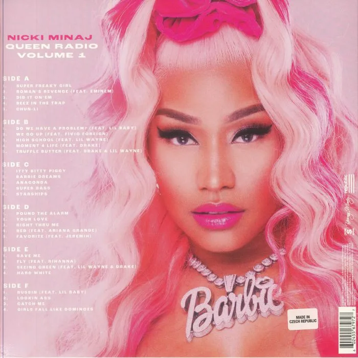 Back cover — Nicki MINAJ — Queen Radio: Volume 1