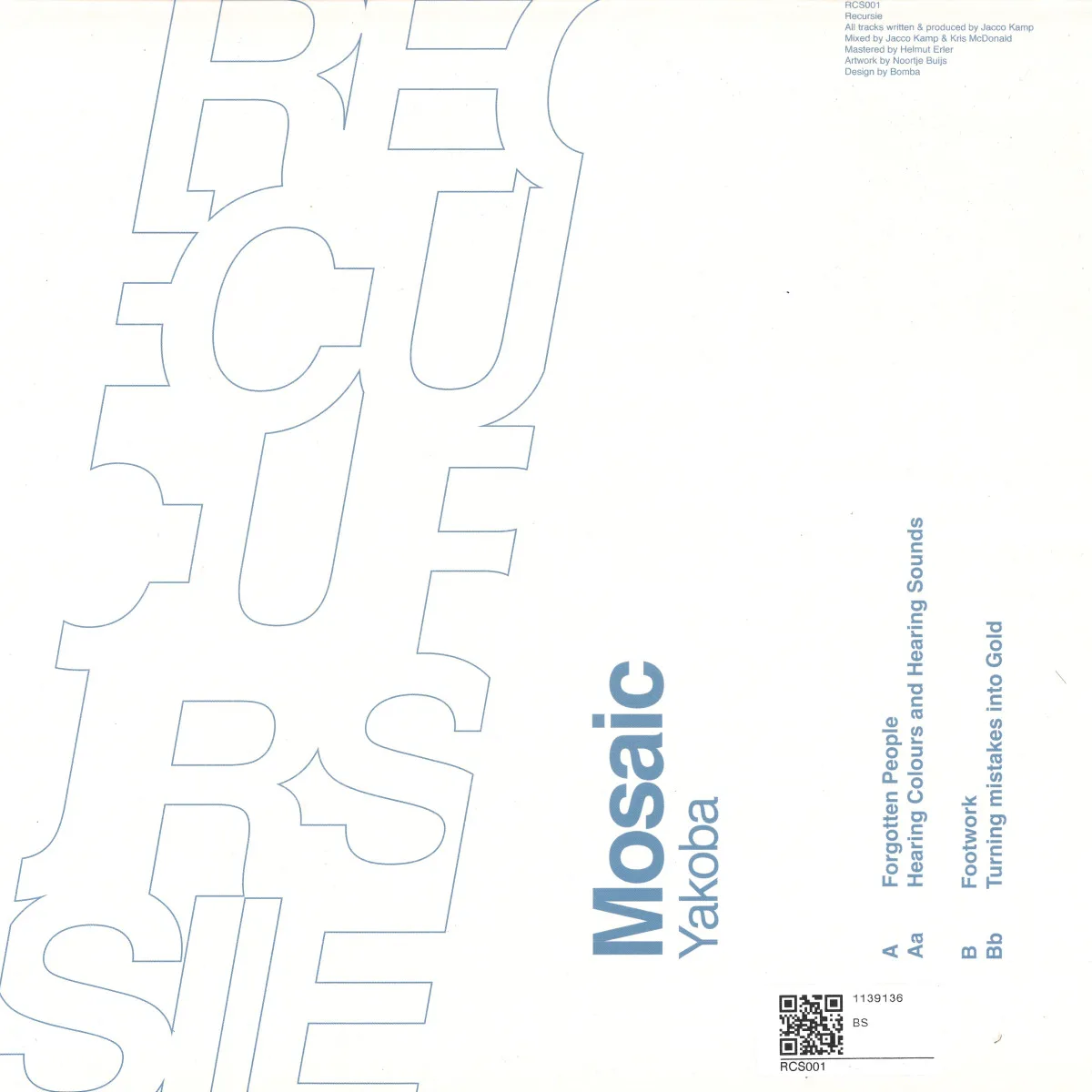 Back cover — Yakoba — Mosaic